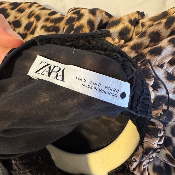 Zara leopard print dress - Picture 2 of 4